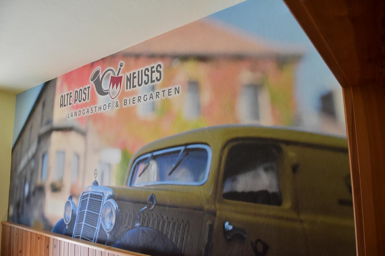 Hotel Alte Post Neuses à Prichsenstadt Extérieur photo